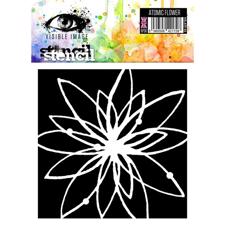 Visible Image Stencil - Atomic Flower